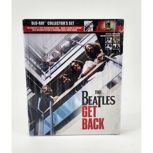 The Beatles Get Back Collector's Set Blu Ray 3 Disc Special Edition New Open Pac